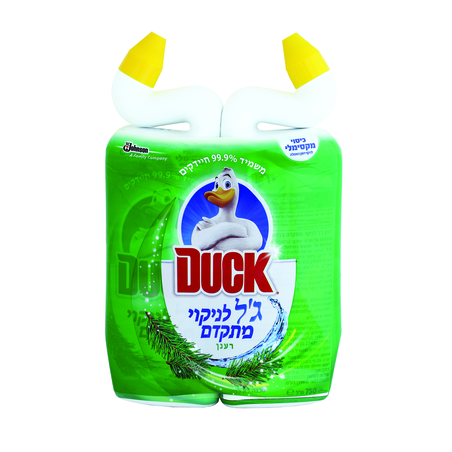 Duck מארז זוג נוזל לניקוי אסלות בניחוח רענן 