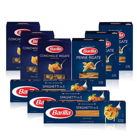ברילה מארז פסטה מגוון - 9 יחידות