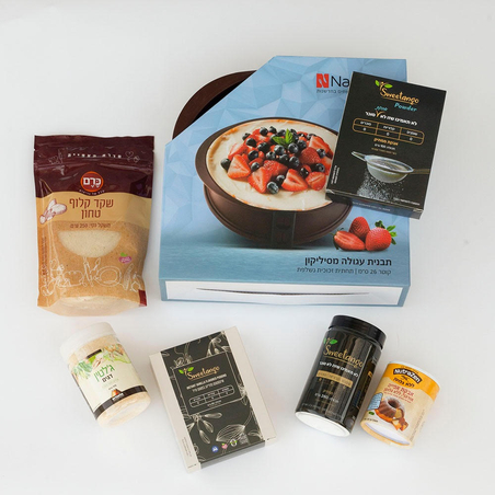 קיט להכנת עוגת גבינה ללא סוכר