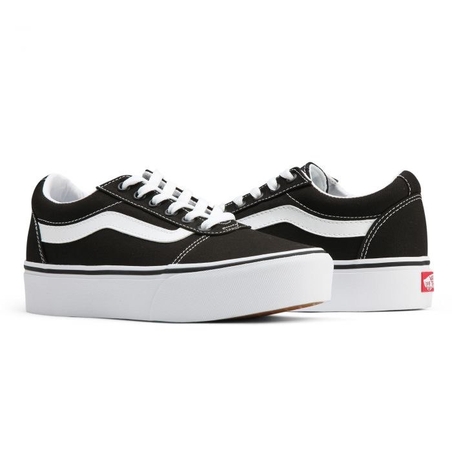 נעלי ואנס נשים ונוער סוליה גבוהה | Vans Ward Platform