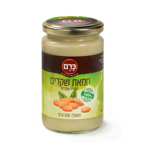 חמאת שקדים 300 גרם - כרם