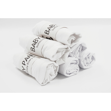 סדין לעגלה לאמבטיה | לבן שלג