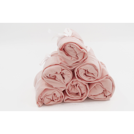 סדין לעגלה לאמבטיה | ורוד בייבי