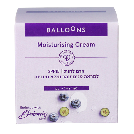 בלונס קרם לחות לפנים לעור רגיל-יבש 50 מ'ל
