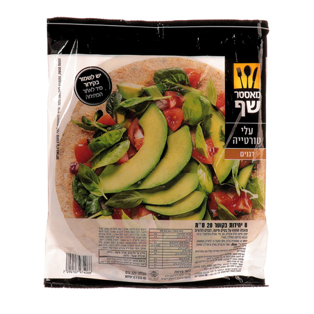 מאסטר שף עלי טורטיה חמישה דגנים 20 ס