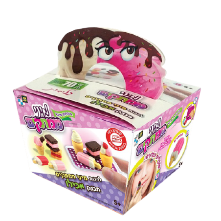 מיני ממתקים מבצק אכיל! 