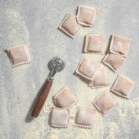 רביולי דלעת ואגוזים - טבעוני מקמח כוסמין מלא