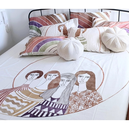  זוג ציפיות ליאת לוי קופלמן דגם מעגלי החיים