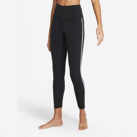 טייץ נייק נשים | Nike Yoga Women's 7/8 Crochet Edge Leggings 