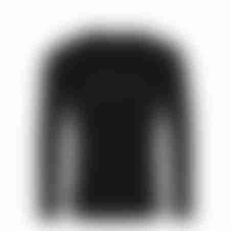 טישרט שרוול ארוך לוגו 57 - שחור