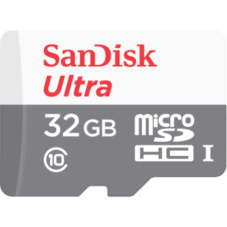 כרטיס זכרון Sandisk Ultra microSD Card 32GB