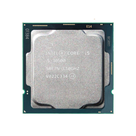 מעבד אינטל דור 10 Intel Core i5-10500 Tray 4.5GHZ 6crs 12 Thrds