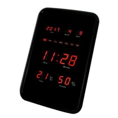 שעון קיר דיגיטלי חשמלי 41250 NAVY - Copy 0