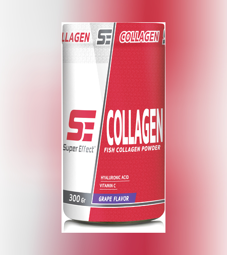 אבקת קולגן בטעם ענבים , 300 גרם.