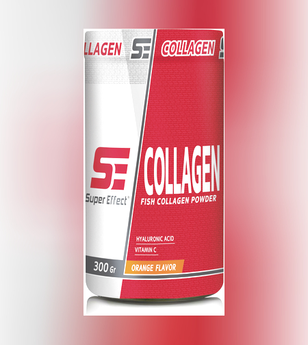 אבקת קולגן בטעם תפוזים , 300 גרם.