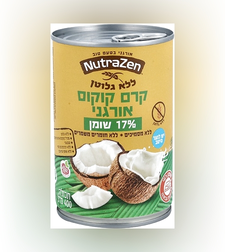 קרם קוקוס אורגני 17% - נוטרה זן
