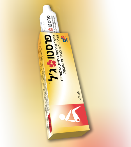 פרסטו ג'ל להקלה של גרויים באיזור פי הטבעת