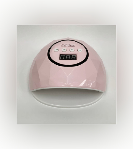 מנורת ייבוש ציפורניים לק ג’ל Cortex UV/LED- צבע לבן