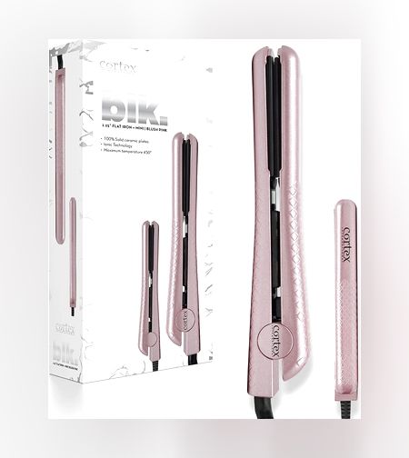 מחליק שיער מקצועי קורטקס Cortex Black Duo Platinum