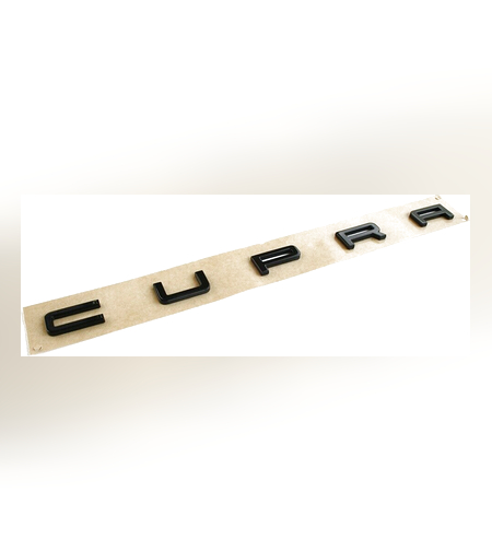 כיתוב קופרה אחורי שחור