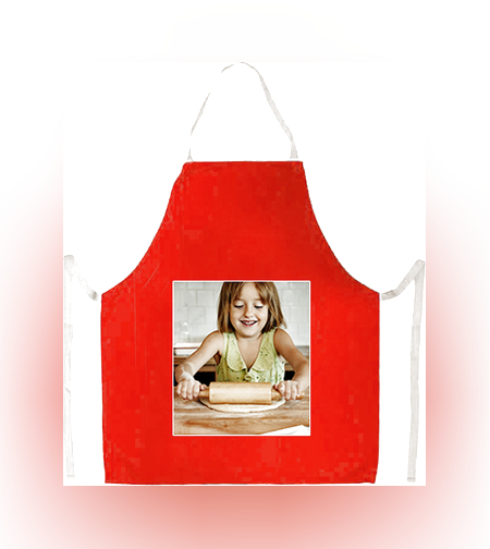 הדפסת תמונה על סינר שף לילד