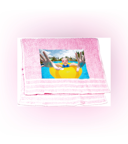 הדפסה על מגבת חוף