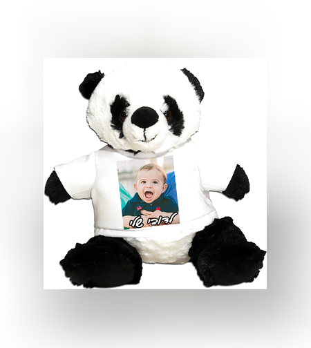 הדפסה על בובת פנדה 