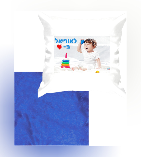 הדפסה על כרית נוי בצורת ריבוע פרווה