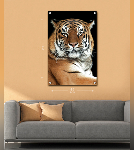 הדפסה על זכוכית 90X60ס