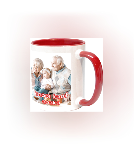 הדפסה על ספל צבעוני