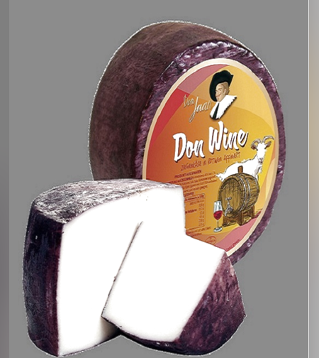 גבינת קברה עזים ביין אדום