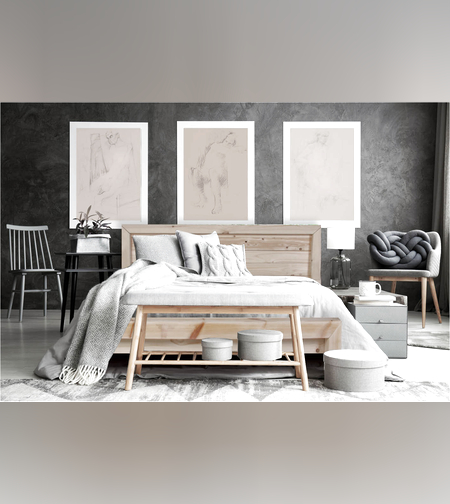 מיטה זוגית דגם 5016