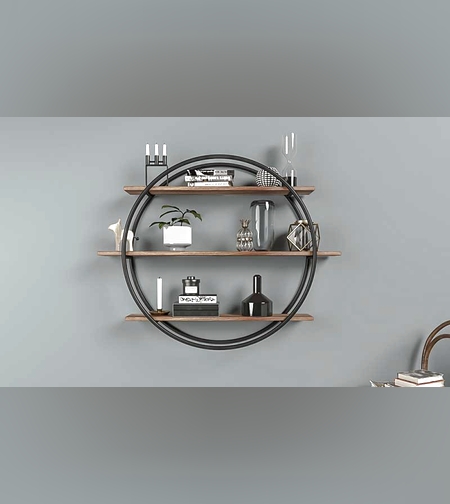 מעמד מדפים מעוגל דגם סזאן