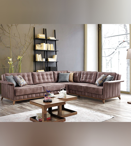 סלון פינתי דגם ורדה