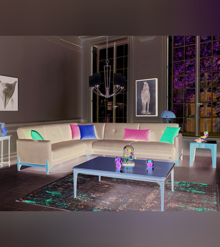 סלון פינתי דגם מודרנו