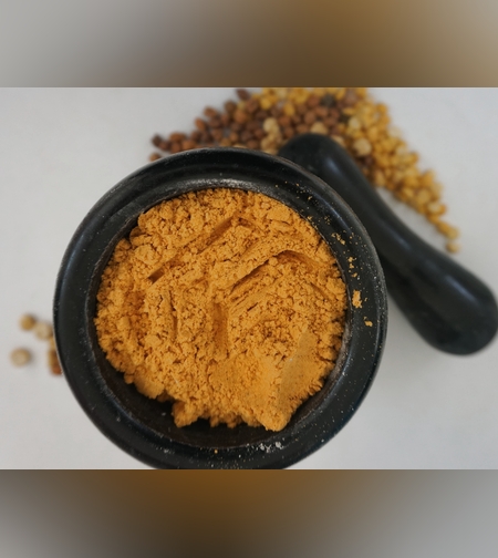 קמח חמצה תרבותית טחונה מתובל- (שורו מתובל) ሽሮ