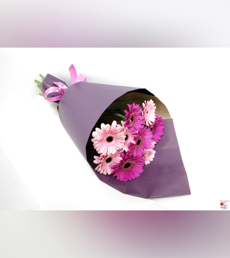 זר גרברה קטן - עדינות קסומה