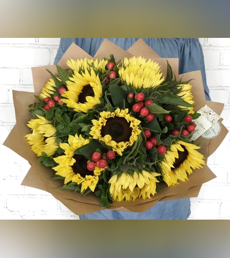 זר פרחים רגע תוסס #40