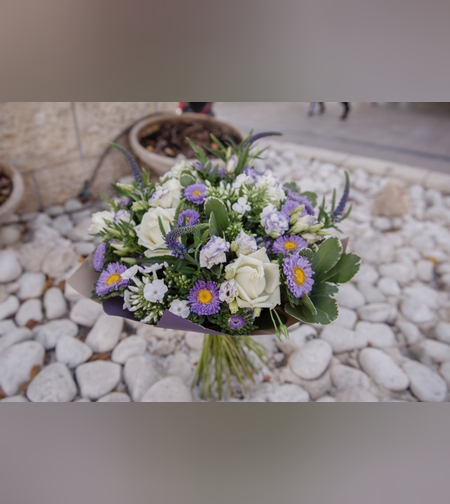 זר פרחים אושר אביבי #213