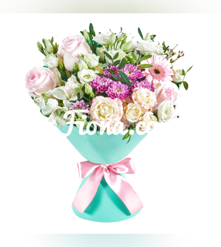 זר פרחים נשיקה ראשונה #12