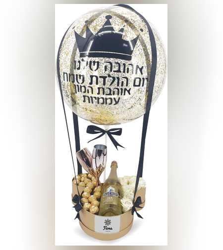 מארז רומנטי פרחי משי