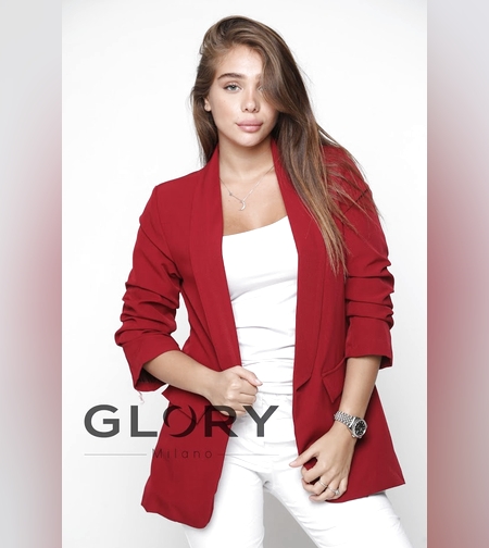 ג'קט שרוול מכווץ