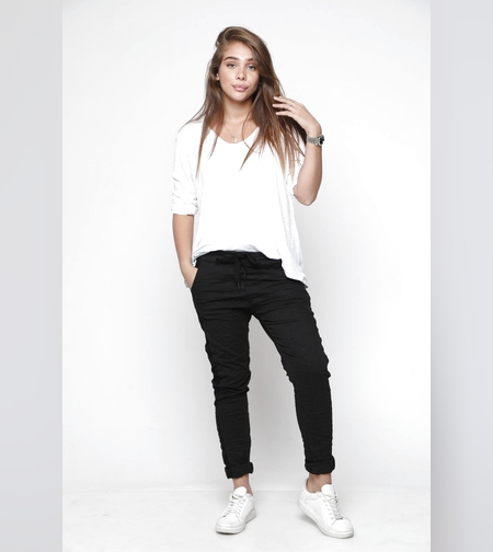 מכנסי כותנה שילוב קורדרויי