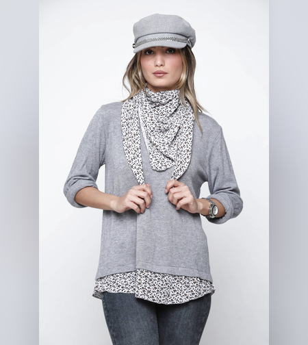 סריג שילוב צעיף