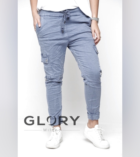 מכנס גומי כיס דגמ