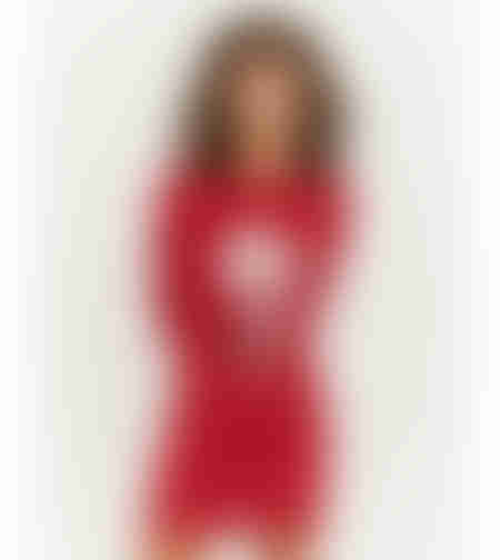 SDRCODRAGON-CBI RED099 שמלה קז'ואל דפוס