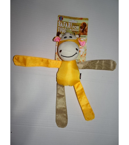 צעצוע לכלב - בובת ספארי עמיד ללעיסה