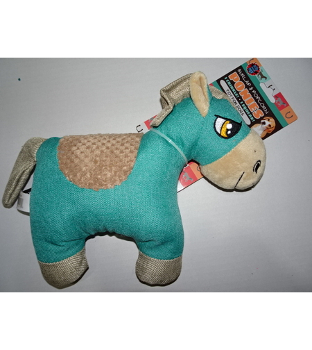 צעצוע לכלב - בובת פוני מצפצפת ומרשרשת