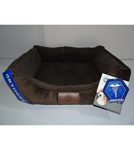 מיטה לכלב קטן, אורטופדית, פרוותית קטיפתית  AKC