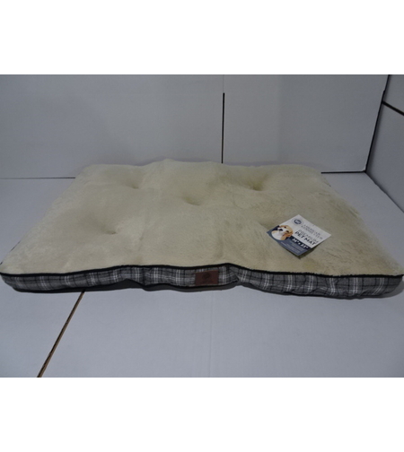 מזרן לכלב גדול פוך ופרווה דו צדדי 